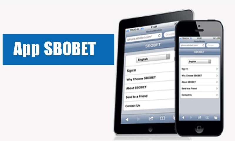 App Sbobet dành cho người chơi sử dụng thiết bị chạy hệ điều hành iOS